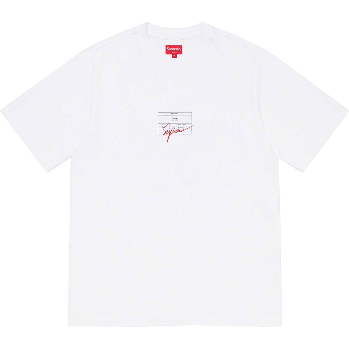 Signature Label S/S Top view 12
